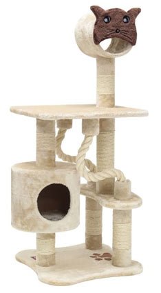 Cat Face Kitty Cat Condo Sisal Scratcher 
Cat Face Kitty Cat Condo Sisal Scratcher