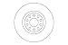 Volkswagen Passat 2.5 Dec/2000>Dec/2005 Front Brake Discs