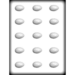1 3 8 plain egg Hard Candy Mold: 1 Count by CKP