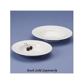 Bia Cordon Bleu White Porcelain Saturn Pasta Bowls, Set of 4 by 