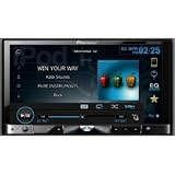 Pioneer AVH-P8400BH 2-DIN Multimedia DVD Receiver with 7" Widescreen Touch Panel Display, Advanced App Mode, Built-In Bluetooth, and HD Radio