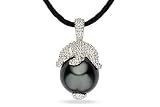Sterling Silver Starfish Claw and Faux Pearl Pendant w/Cord