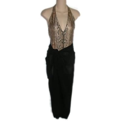 Ladies Long Black Sheer Swimsuit Sarong Pareo Cover up OS Picture