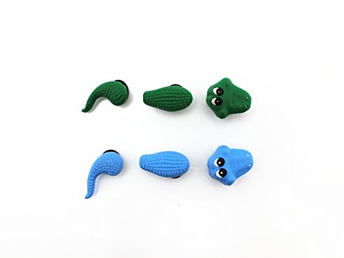 2pc 3D Shoe charms crocodile For croc shoes & Bracelet Wristband Toys Party Gifts