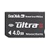Video Games : Sandisk SDMSPDH-004G-A11 4GB/15MB Ultra II MSPD Card (Black)
