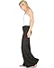 Lyss Loo Women's Fold-Over Palazzo Lounge Flare Pants