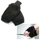 Sporting Goods : Winter Pull Up Mitts - Golf Cold Weather Gloves