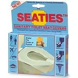 Apothecary Seaties, Sanitary Toilet Seat Covers in Carry-Along Wallet 10 ea