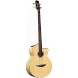  : Takamine EG512CFG Jumbo Cutaway Acoustic-Electric Bass - Flamed Natural