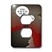 Rich Diesslins Funny Out to Lunch Cartoons - Wifi in Hell - Light Switch Covers - 2 p...