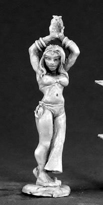Jade Dancing Girl P-65 Heavy Metal Miniature Figures by Reaper Miniatures
