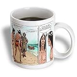 Londons Times Funny Society Cartoons - Those Funny Immigrants And Their Names - Mugs