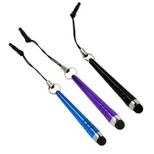 Cosmos--BlackPurpleBlue-Color-Baseball-Bat-Pattern-StylusStyli-Touch-Screen-Pen-for-iPhone-4-4s-3-3Gs-iPodiPad