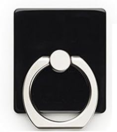 Amvka Universal Ring Holder Grip with Stand Holder for Smartphones (black)