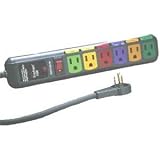 Monster 6-Outlet Strip with Surge Protector - MP AV600