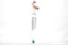 Stained Glass Cockerel Wind Chime