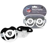 Oakland Raiders Pacifiers - 2 Pack
