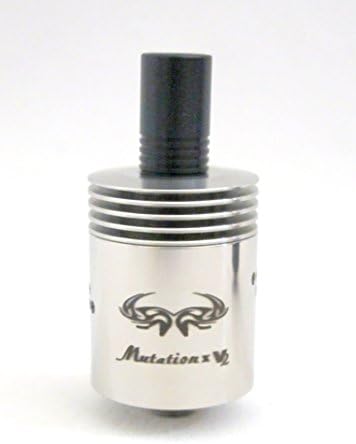 stainless steel Mutation x v2 style rda