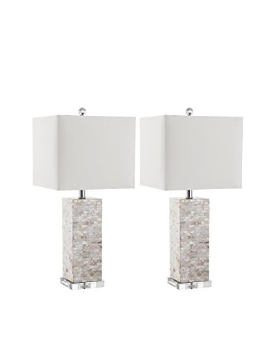 Safavieh Set Lampada Da Tavolo 2 Pz. Barrow