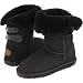 EMU Australia Women's Alba Sheepskin Boot Button Black Size 8