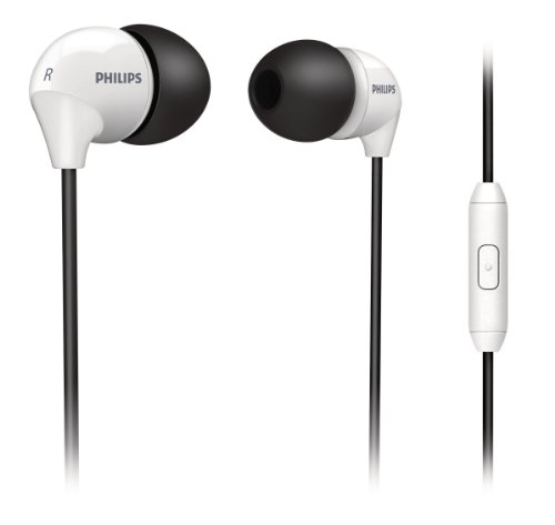 Philips SHE3575BW/28 In-Ear Headset (White/Black)