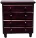 Dollhouse Miniature Wooden Dresser