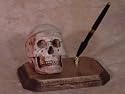 Skull Pen Holder - Halloween Prop