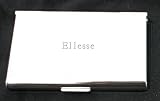 Engraved business card holder with Ellesse