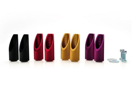Password JDM Honda Ruckus / Zoomer Aluminum Foot Pegs - RED