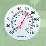 Chaney Instrument 00353 8 Basic Dial Thermometer - Indoor/Outdoor