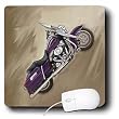 Mouse Pad Picturing Picturing Harley-Davidson Motorcycle