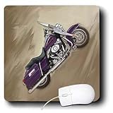 Mouse Pad Picturing Picturing Harley-Davidson Motorcycle