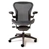 Aeron Chair by Herman Miller - Basic - Graphite Frame - Carbon Classic Size B (Medium)