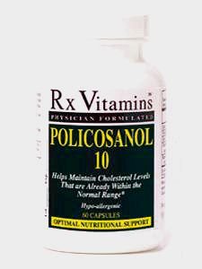 RX Vitamins - Policosanol 10 60 caps