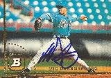 Vic Darensbourg, Florida Marlins Autographed Card