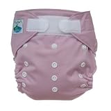 Tiny Tush Elite One-Size Cloth Diaper Aplix (Velcro-type) ROSE