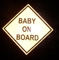 Cover image : Baby On Board Reflective Magnetic Vehicle Sign