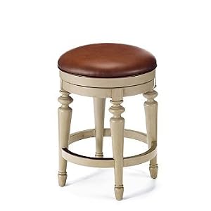 Gabrielle Backless 24"H Counter Height Bar Stool - Antique Grey - Frontgate