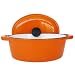 Paylesscookware Quality Enamel Cast Iron Oval Dutch Oven 4-qt