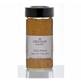 Aanya Organic Subzi Spice Blend Indian Seasoning for Veggies by Ajika