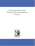 Systematisch-alphabetisches Repertorium der homoeopathischen Arzneien