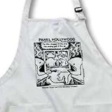Shark Movie Reviewers - Medium Length Apron With Pouch Pockets 22w X 24l