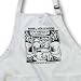 Shark Movie Reviewers - Medium Length Apron With Pouch Pockets 22w X 24l
