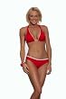 Unity: Triangle Bikini Top with unique sliding back.