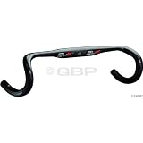 FSA SL-K Carbon Shallow Road Handlebar - 40cm width, 125mm drop, 31.8mm clamp, Carbon Black