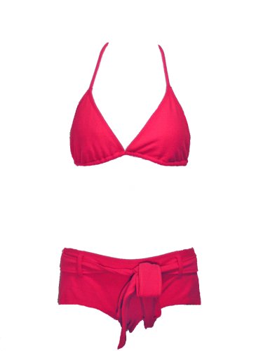 Juicy Couture Beach Pink Terrycloth Hipster Bikini XL