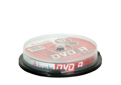 Geha 00116621 Boeder DVD-R 4,7GB, 16xSpeed, 10er Cakebox Preisvergleich