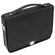 McKlein Paulina Nylon Medium Horizontal Laptop Shuttle (BLACK)