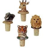 Stopper Set of 12 - Zoo Animals