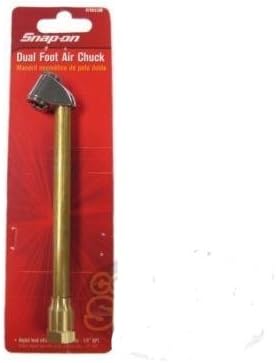 NEW 1/4" Snap-On Dual Angle Head Straight Air Chuck Tire Brass High Quality Tool
